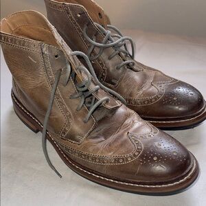 Cole Haan men’s brown leather chukka boots